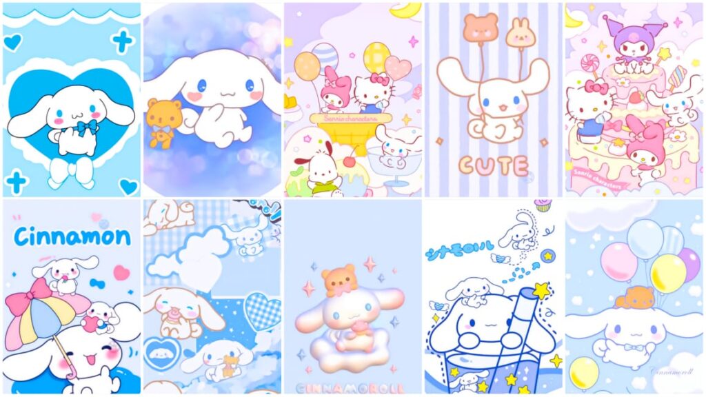 cinnamoroll hello kitty wallpaper