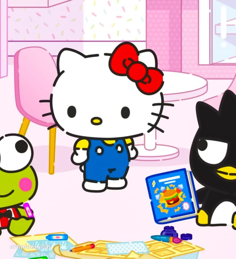 wallpaper hello kitty pink hd